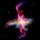 Illustration for article titled Gigantic molecular windstorms can stop entire galaxies from forming new stars
